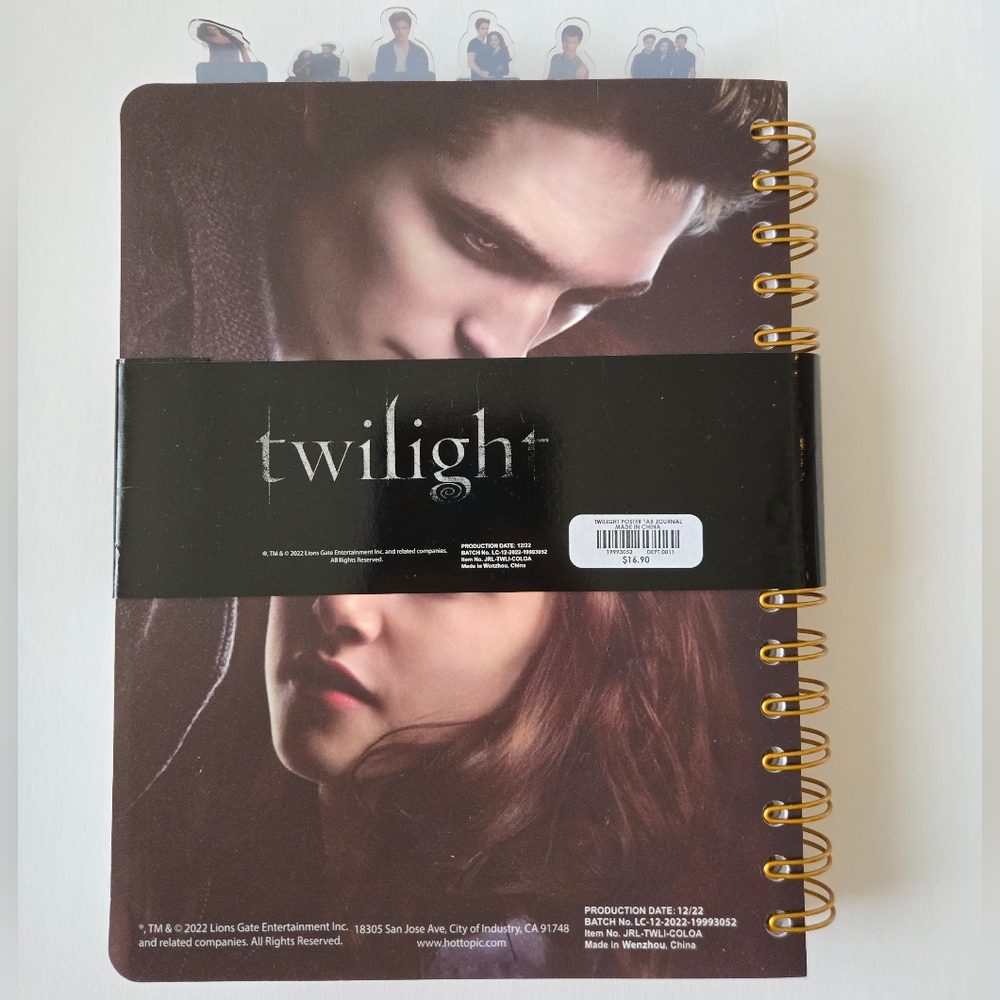 Twilight Tabbed Journal - Picture 3 of 3